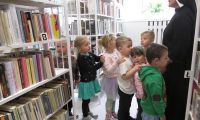 w bibliotece miejskiej
